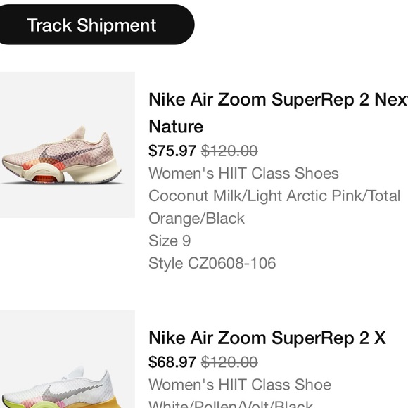 NWOB Nike Sneakers Ladies Size 9 - Picture 2 of 10